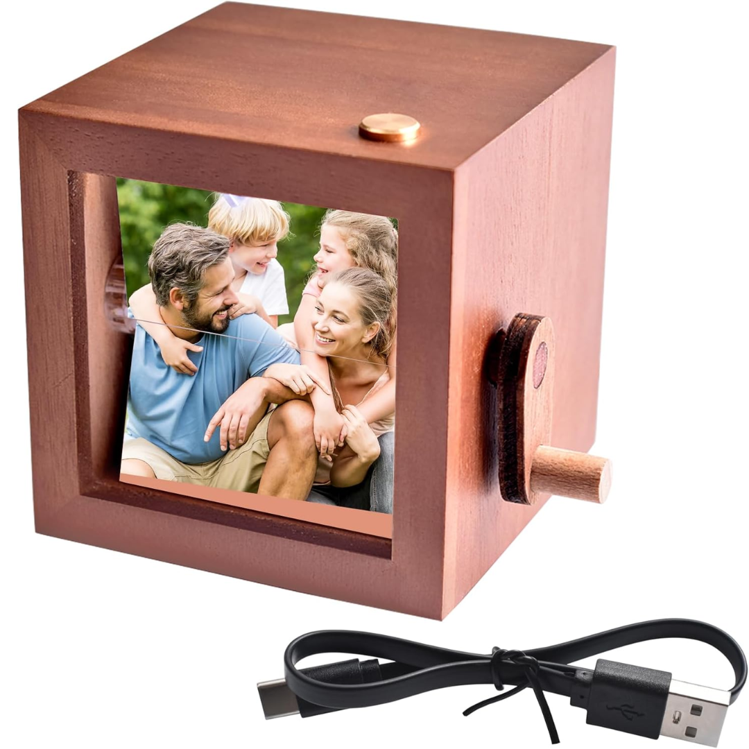 Caja de Fotos Giratoria