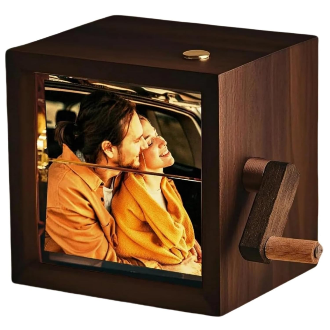 Caja de Fotos Giratoria