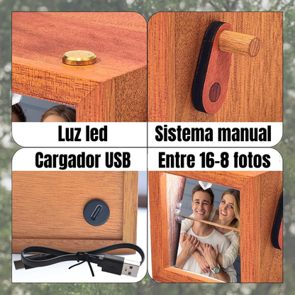 Caja de Fotos Giratoria