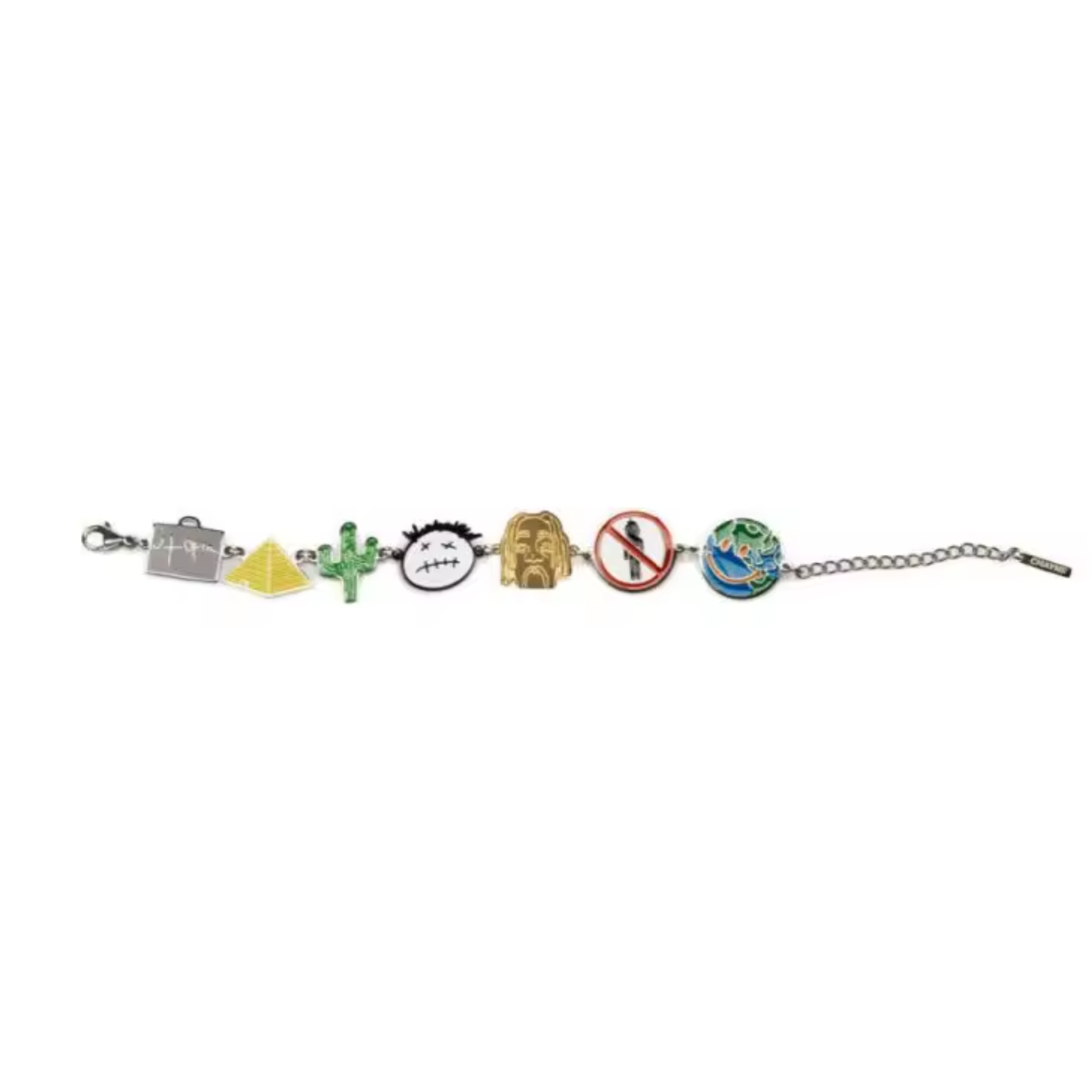 Bracelet with all Travis's albums