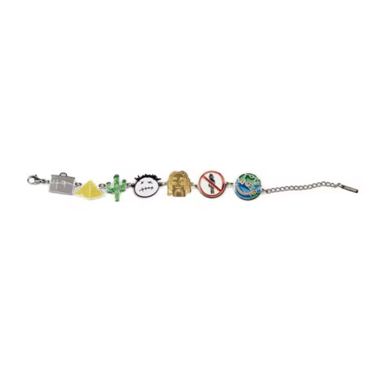 Bracelet with all Travis's albums